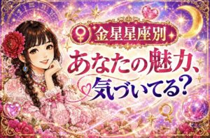金星星座　女性